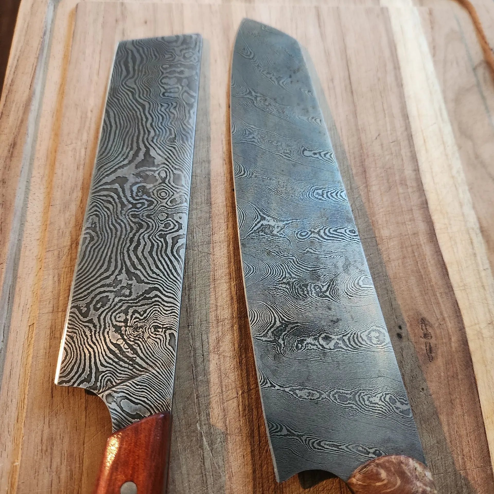 Kitchen Knives Patina