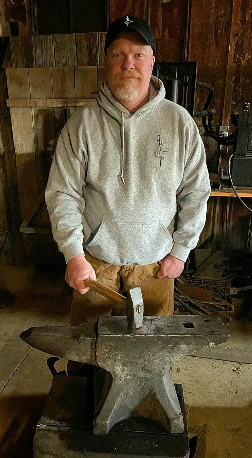 Andy Burcham and Sword Wolf Forge